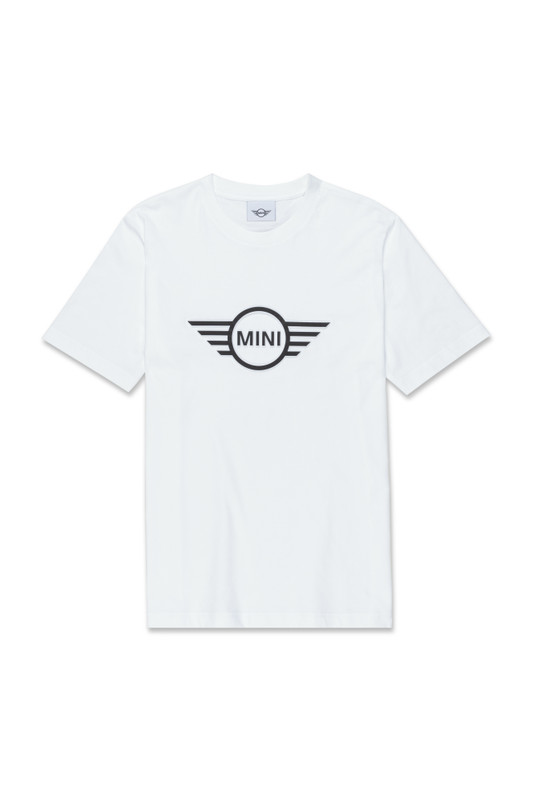 Genuine Mens T Shirt Tee Top Wing Logo Embossed Cotton White Black 80 14 5 B32 051