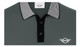 MINI Genuine Mens Polo Shirt Tee Top Striped Collar Sage 80 14 5 A21 617