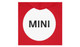 MINI Genuine Childrens Kids Zip Hoodie Sweatshirt Wordmark Circle Chili Red 80 14 5 A21 656