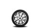 Genuine 18" Light Alloy Wheel Turbo Fan R126 Silver R60 R61 36 10 9 803 724