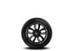 Genuine 17" Light Alloy Wheel 5-Star Double Spoke R124 Black 36 10 9 803 726