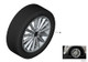 Genuine RDC Wheel And Tyre Set Summer Matt Black 36 11 2 459 604