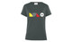 MINI Genuine Womens Ladies T Shirt Tee Top Wordmark Graphic Sage Multicoloured 80 14 5 A21 554