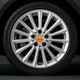Genuine Centre Wheel Hub Cap Covers Set 4 Bright Orange 36 13 2 354 149