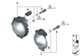 Genuine Front Right or Left Fog Lamp With Position Light 63 17 2 751 295