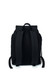 Genuine Backpack Bag Outline Print Black White Zip Open Pocket Travel 80 22 5 B32 0C4