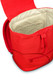 Genuine Backpack Bag Outline Print Rebel Red Zip Open Pocket Travel 80 22 5 B32 0C5