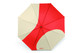 Genuine Umbrella Walking Stick Car Face Detail Vibrant Silver Rebel Red 80 23 5 B32 0F7