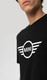 Genuine Mens T Shirt Tee Top Wing Logo Embossed Cotton Black White 80 14 5 B32 057