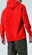 Genuine Mens Hoodie Sweatshirt Outline Print Wing Logo Cotton Rebel Red 80 14 5 B32 075