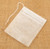 One corn fibre drawstring empty self fill tea bag