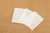 3 Biodegradable Paper Self Fill Teabags, Heat Seal, 6x8cm