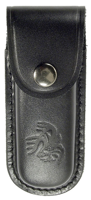 Full Grain Leather Sheath, Fits up to 4.5" Closed Length Folding Knives
