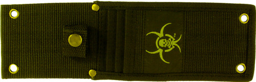 420A, 9" Double Edge 3PC Throwing Knife w/ Nylon Sheath