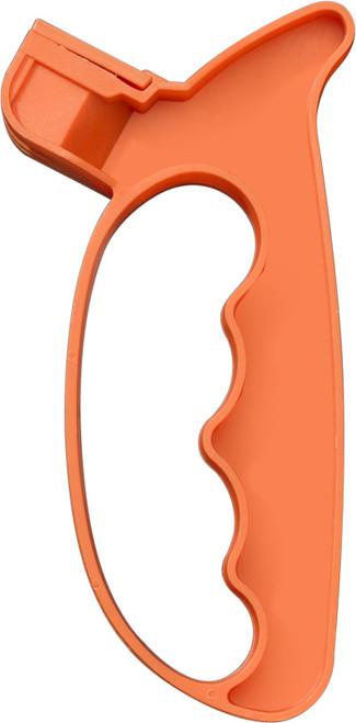 Double Carbide Sharpener with two sets of Blades for Knives & Scissors - Clamshell
