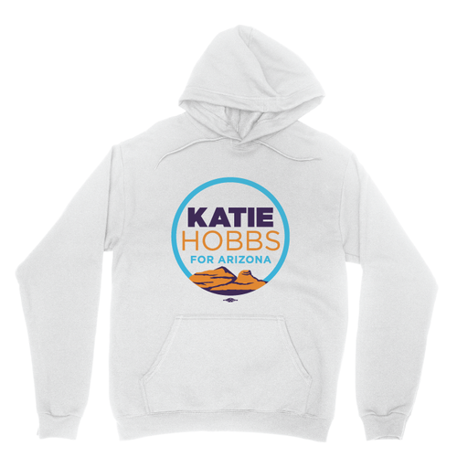 Katie Hobbs For Arizona - Color (White Pullover Hoodie)