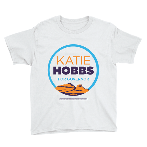 Katie Hobbs For Arizona - Color (Youth White Tee)