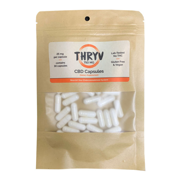 Thryv 750 mg CBD Capsules