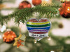 Love is Love Pewter Metal Rainbow Heart Christmas Tree Ornament Gay Pride