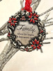 Family Love Pewter Christmas Tree Ornament Collection