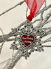 Family Love Pewter Christmas Tree Ornament Collection