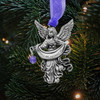 Angels Are Amongst Us Pewter Metal Angel Ornament