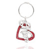 Mom Glitter Heart Key Ring Key Chain Handbag Charm