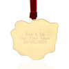 Oh Christmas Bee Gold Tree Ornament