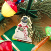 For YOU at Christmas  Vintage Style Snowman Tree Ornament