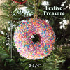 Colorful Sprinkle Donut Ornament