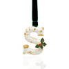  Vintage Inspired Initial Ornament - S
