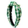 Green Gem Head Band St Patrick's Day Women and Girls Hair Accessories