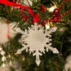 Genuine Pewter Snowflake with Austrian Crystals