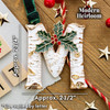 Vintage Inspired Initial Ornament - D