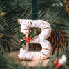 Vintage Inspired Initial Ornament - B