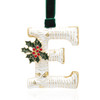 Vintage Inspired Initial Ornament - E