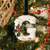Vintage Inspired Initial Ornament - G