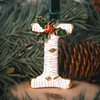 Vintage Inspired Initial Ornament - I