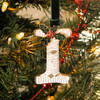 Vintage Inspired Initial Ornament - I