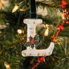 Vintage Inspired Initial Ornament - L 
