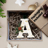 Vintage Inspired Initial Ornament - T 
