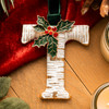 Vintage Inspired Initial Ornament - T 