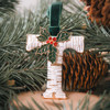 Vintage Inspired Initial Ornament - T 
