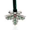Under the Mistletoe Metal Christmas Tree Ornament Holiday Decorations