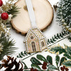 Sweet Gingerbread House Christmas Tree Ornament Holiday Decorations