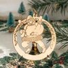 Jolly Santa Vintage Design Christmas Tree Ornament