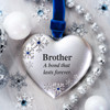 Brother Heart Family Christmas Tree Ornament