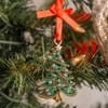 Crystal Christmas Tree Ornament Holiday Decoration