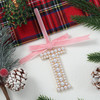 Copy of Elegant Pearl Initial Ornament - T