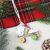 Retro Roller Skate Christmas Ornament